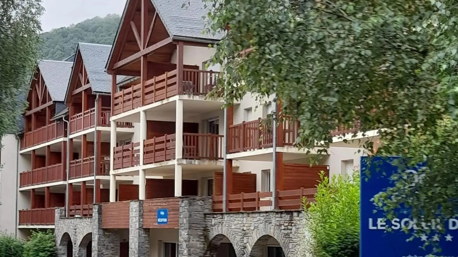 アパート Appartement Avec Vue Sur La Montagne A Saint Lary Soulan 28 M² Piscine